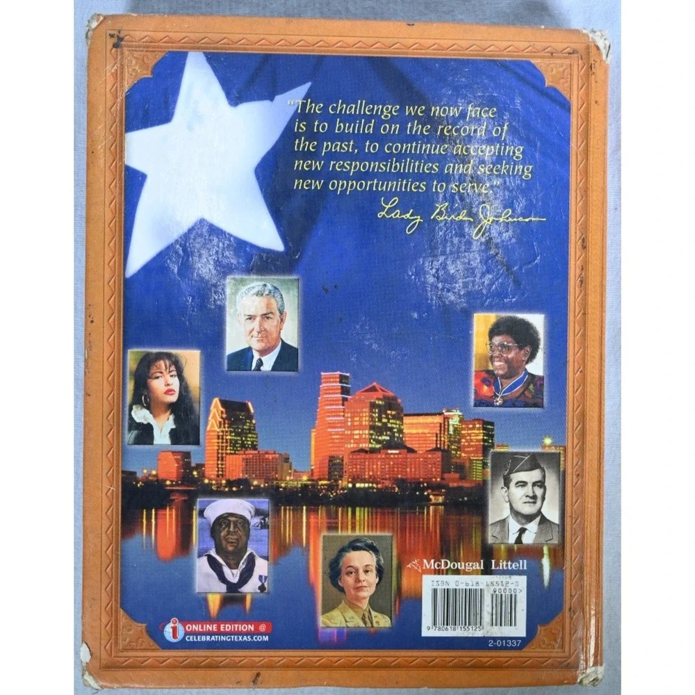 Celebrating Texas Honoring the Past Building the Future Hardcover Book